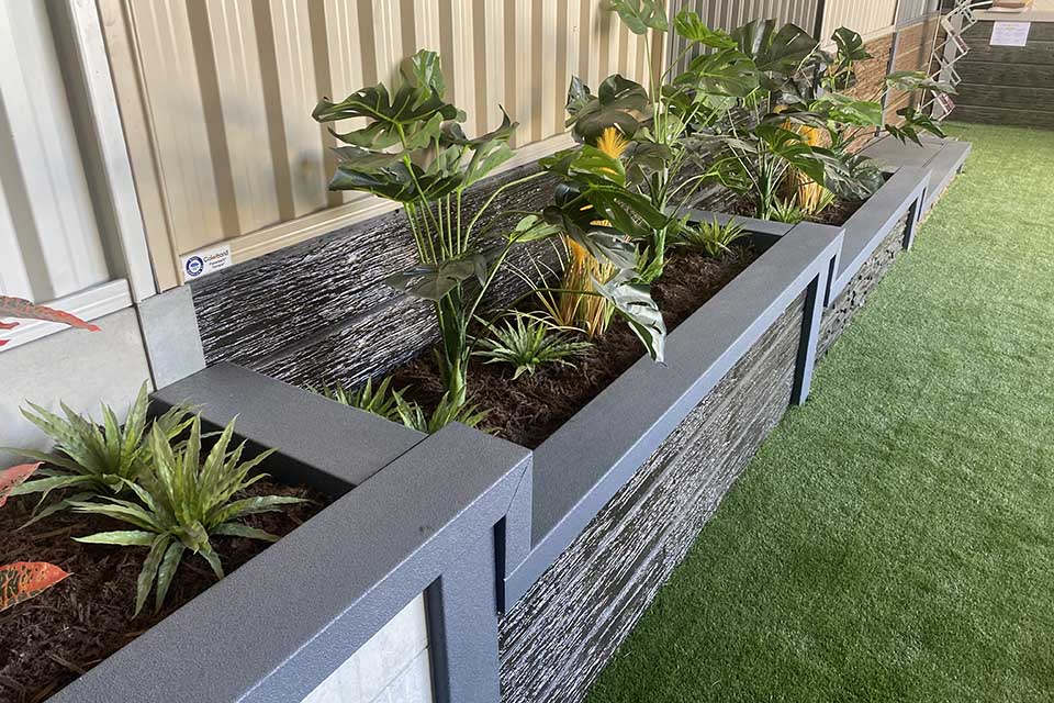 Concrete Sleeper Capping top view